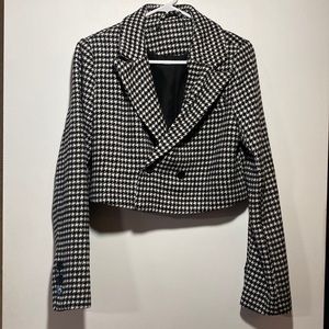 90s posh cropped sweater